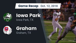 Recap: Iowa Park  vs. Graham  2018