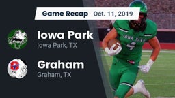 Recap: Iowa Park  vs. Graham  2019