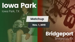 Matchup: Iowa Park High vs. Bridgeport  2019