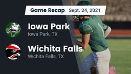 Recap: Iowa Park  vs. Wichita Falls  2021