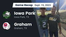 Recap: Iowa Park  vs. Graham  2023