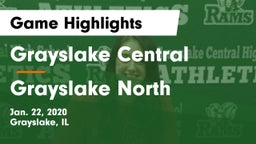 Grayslake Central  vs Grayslake North  Game Highlights - Jan. 22, 2020
