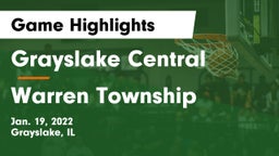 Grayslake Central  vs Warren Township  Game Highlights - Jan. 19, 2022