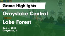 Grayslake Central  vs Lake Forest  Game Highlights - Dec. 4, 2019