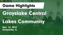 Grayslake Central  vs Lakes Community  Game Highlights - Dec. 14, 2019