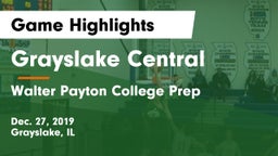 Grayslake Central  vs Walter Payton College Prep Game Highlights - Dec. 27, 2019