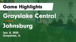 Grayslake Central  vs Johnsburg Game Highlights - Jan. 8, 2020
