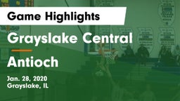 Grayslake Central  vs Antioch  Game Highlights - Jan. 28, 2020