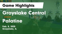 Grayslake Central  vs Palatine  Game Highlights - Feb. 8, 2020