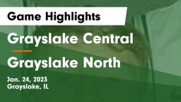 Grayslake Central  vs Grayslake North  Game Highlights - Jan. 24, 2023