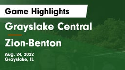 Grayslake Central  vs Zion-Benton  Game Highlights - Aug. 24, 2022