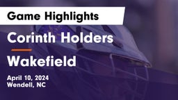 Corinth Holders  vs Wakefield  Game Highlights - April 10, 2024