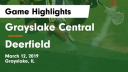 Grayslake Central  vs Deerfield  Game Highlights - March 12, 2019