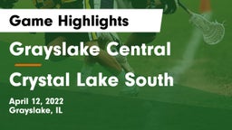 Grayslake Central  vs Crystal Lake South Game Highlights - April 12, 2022