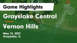 Grayslake Central  vs Vernon Hills  Game Highlights - May 13, 2022