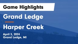 Grand Ledge  vs Harper Creek  Game Highlights - April 3, 2024