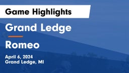 Grand Ledge  vs Romeo  Game Highlights - April 6, 2024