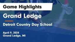 Grand Ledge  vs Detroit Country Day School Game Highlights - April 9, 2024