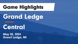 Grand Ledge  vs Central  Game Highlights - May 20, 2024