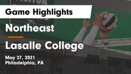 Northeast  vs Lasalle College  Game Highlights - May 27, 2021