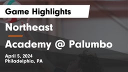 Northeast  vs Academy @ Palumbo Game Highlights - April 5, 2024