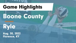 Boone County  vs Ryle  Game Highlights - Aug. 30, 2022