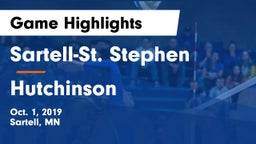 Sartell-St. Stephen  vs Hutchinson  Game Highlights - Oct. 1, 2019