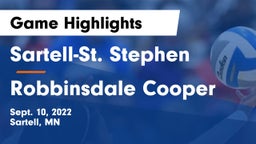 Sartell-St. Stephen  vs Robbinsdale Cooper Game Highlights - Sept. 10, 2022