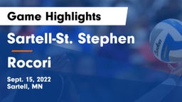 Sartell-St. Stephen  vs Rocori  Game Highlights - Sept. 15, 2022