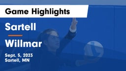 Sartell  vs Willmar  Game Highlights - Sept. 5, 2023