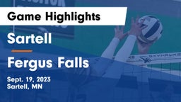 Sartell  vs Fergus Falls  Game Highlights - Sept. 19, 2023