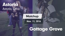 Matchup: Astoria  vs. Gottage Grove 2016