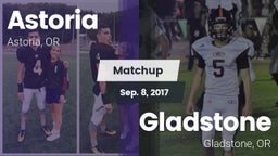 Matchup: Astoria  vs. Gladstone  2017