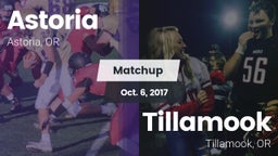 Matchup: Astoria  vs. Tillamook  2017