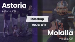 Matchup: Astoria  vs. Molalla  2018