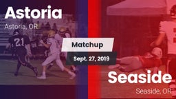 Matchup: Astoria  vs. Seaside  2019