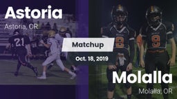 Matchup: Astoria  vs. Molalla  2019