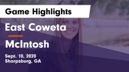 East Coweta  vs McIntosh  Game Highlights - Sept. 10, 2020