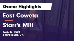 East Coweta  vs Starr's Mill  Game Highlights - Aug. 16, 2022