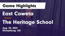 East Coweta  vs The Heritage School Game Highlights - Aug. 20, 2022