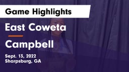 East Coweta  vs Campbell  Game Highlights - Sept. 13, 2022