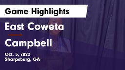 East Coweta  vs Campbell  Game Highlights - Oct. 5, 2022
