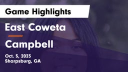 East Coweta  vs Campbell  Game Highlights - Oct. 5, 2023