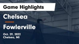 Chelsea  vs Fowlerville Game Highlights - Oct. 29, 2022