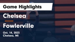 Chelsea  vs Fowlerville  Game Highlights - Oct. 14, 2023