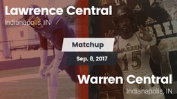 Matchup: Lawrence Central vs. Warren Central  2017