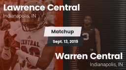 Matchup: Lawrence Central vs. Warren Central  2019