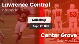 Matchup: Lawrence Central vs. Center Grove  2019