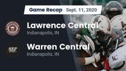 Recap: Lawrence Central  vs. Warren Central  2020