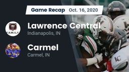 Recap: Lawrence Central  vs. Carmel  2020